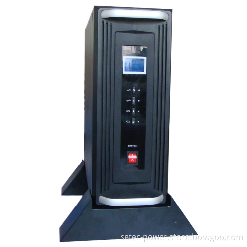 24VDC to 220VAC Power Inverter Connected Backup Batteries (SET24/220-4KLC)